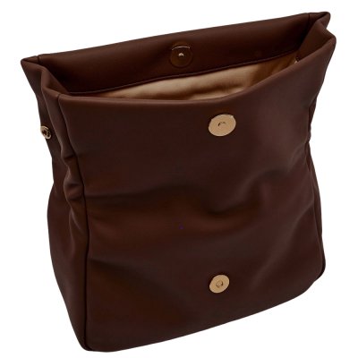 THE BOLD LOVE HAMMERED MEDIUM SHOULDER BAG